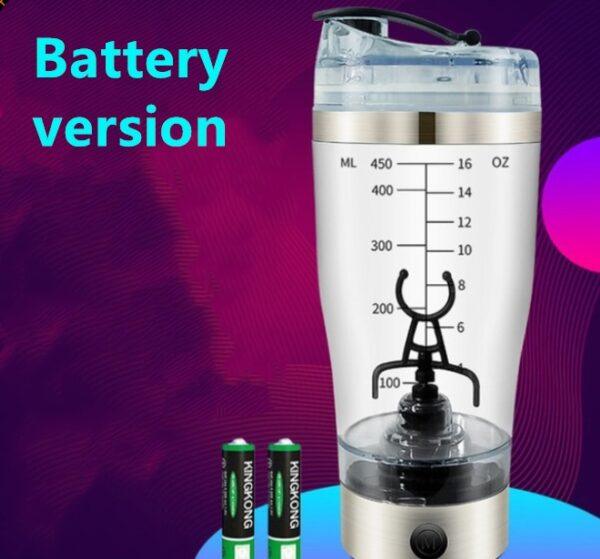 Agitatore per frullato proteico elettrico Bottiglia per frullato USB Frullatore per caffè Latte Bollitore Sport e fitness Ricarica Shaker elettrico Tazza - Image 8