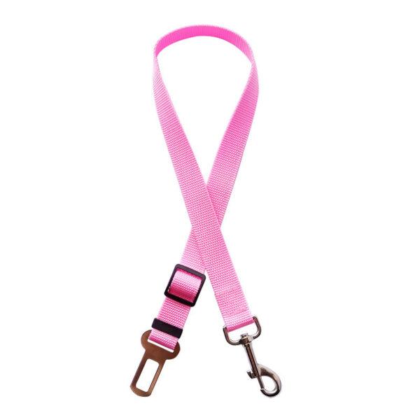 Regolabile Pet Cat Dog Car Seat Belt Pet Seat Vehicle Dog Harness Clip di piombo Leva di sicurezza Trazione Collari per cani - Image 7
