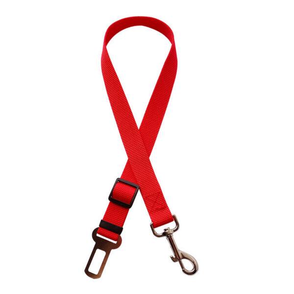 Regolabile Pet Cat Dog Car Seat Belt Pet Seat Vehicle Dog Harness Clip di piombo Leva di sicurezza Trazione Collari per cani - Image 6