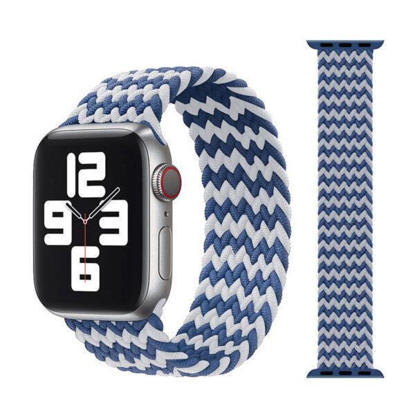 Fashion Trend New Watch Strap Elastic Single Loop Braided Nylon Strap - Image 5
